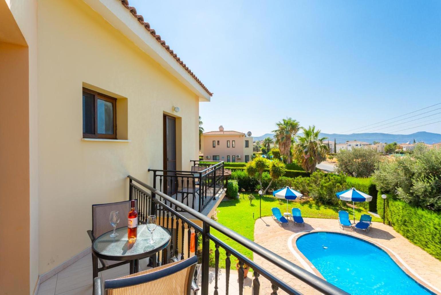 Villa Halima Fostira Полис Экстерьер фото