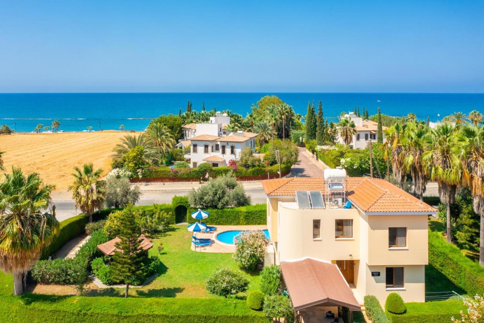 Villa Halima Fostira Полис Экстерьер фото