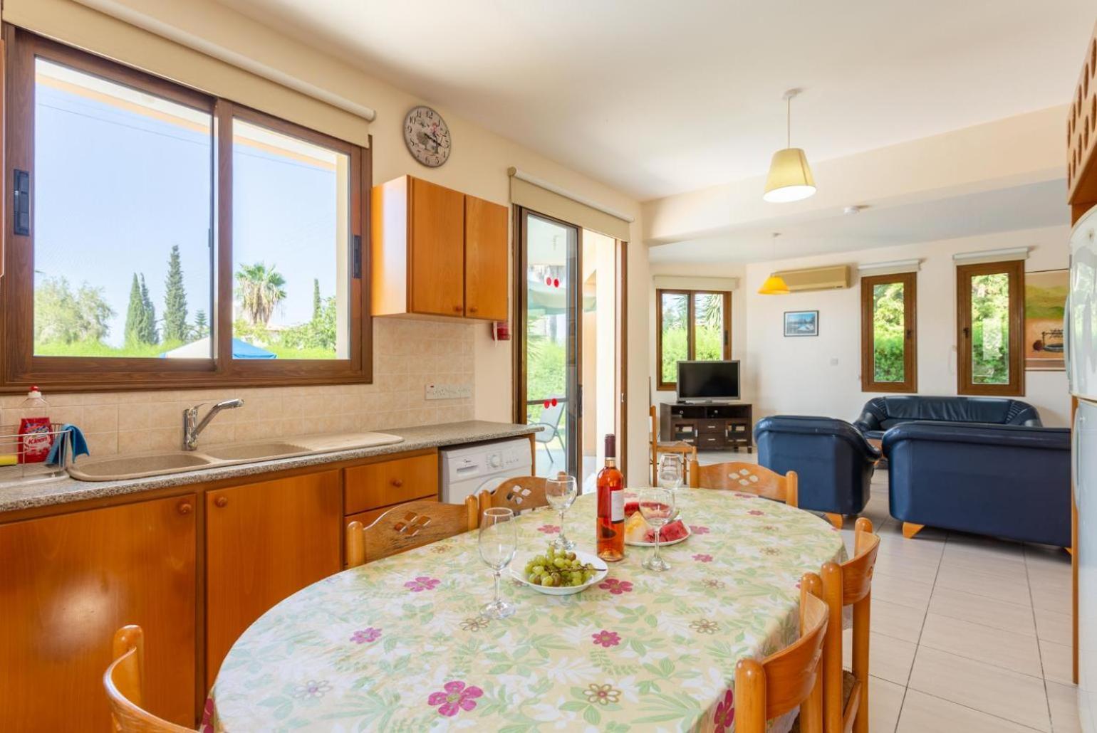Villa Halima Fostira Полис Экстерьер фото