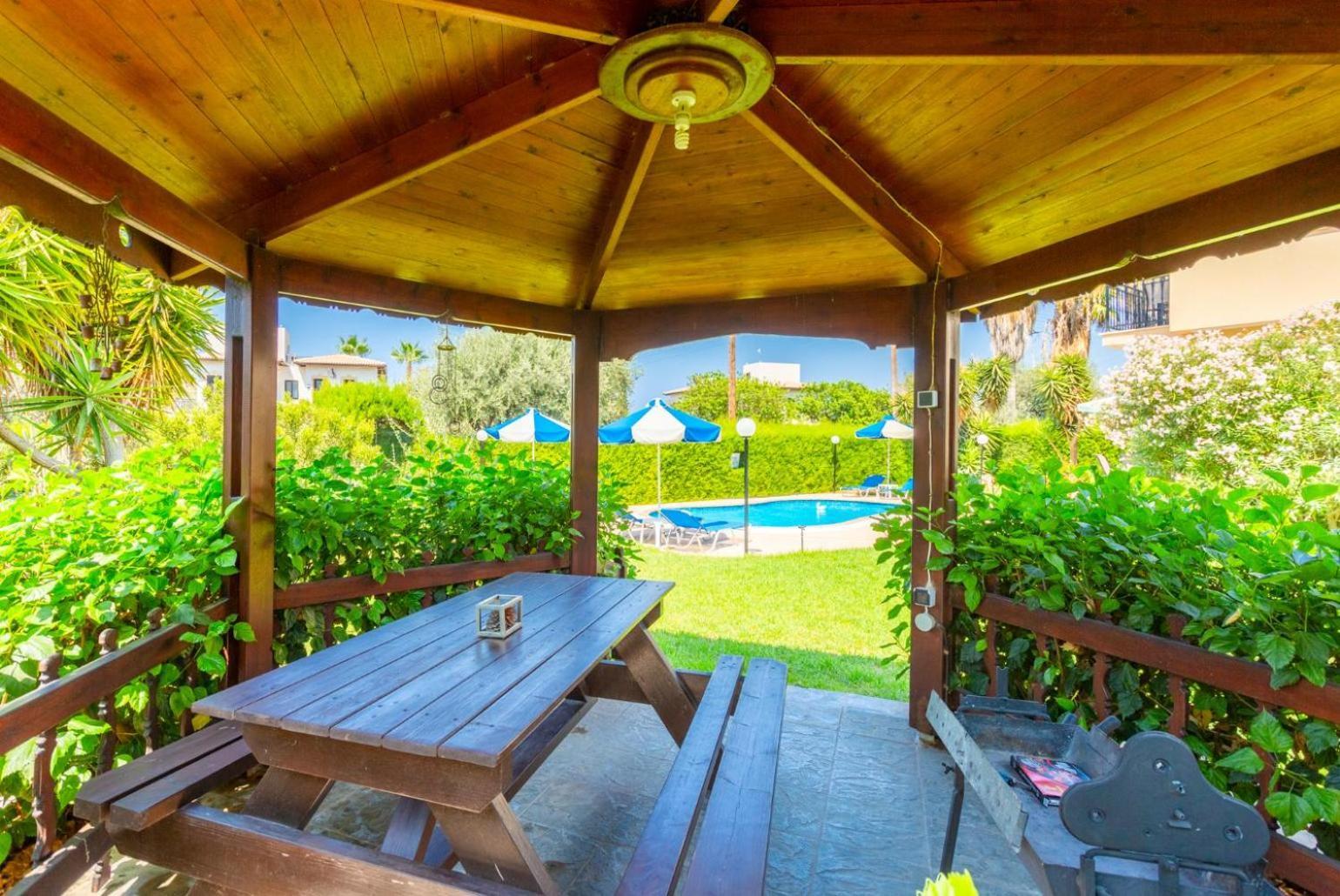 Villa Halima Fostira Полис Экстерьер фото