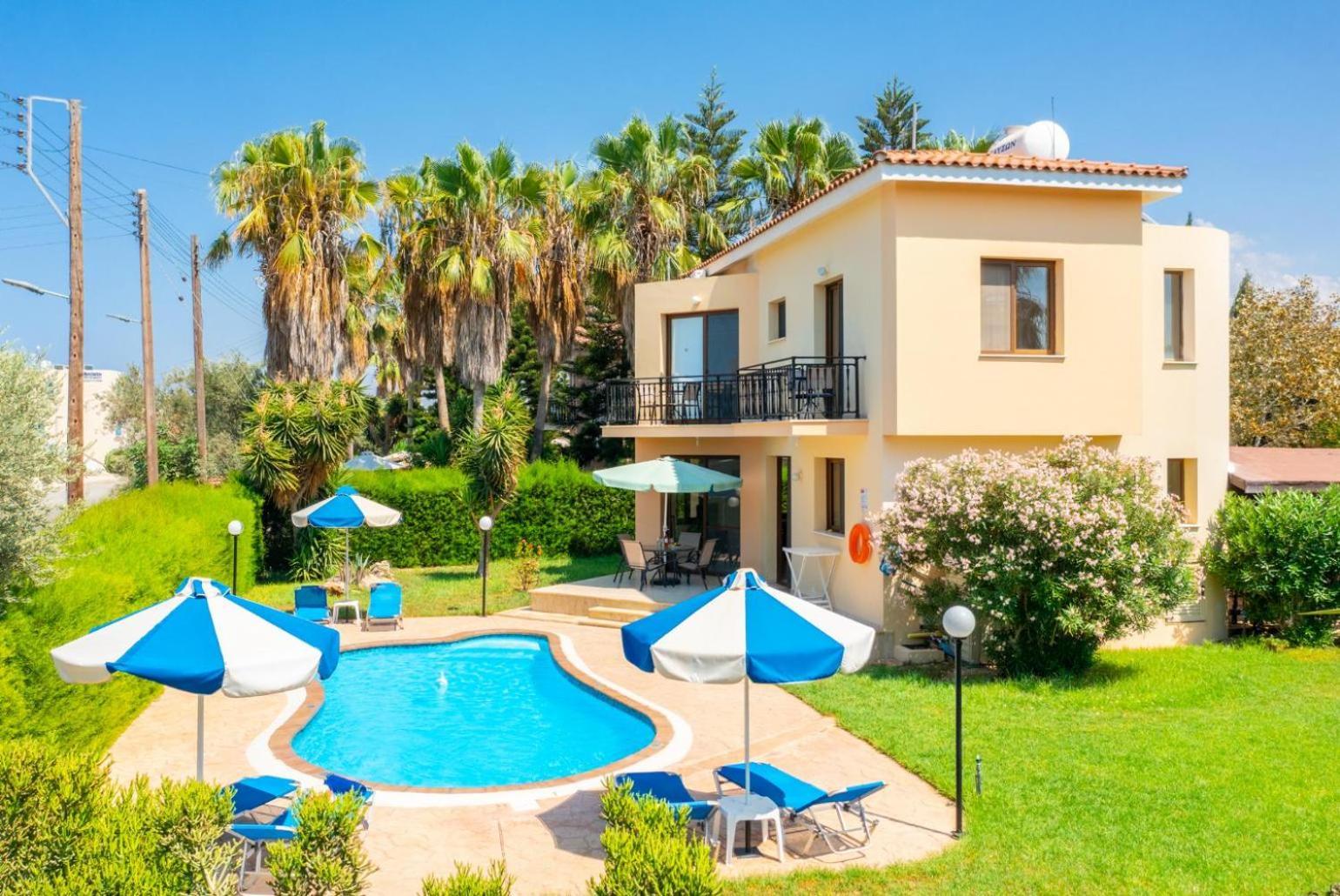 Villa Halima Fostira Полис Экстерьер фото