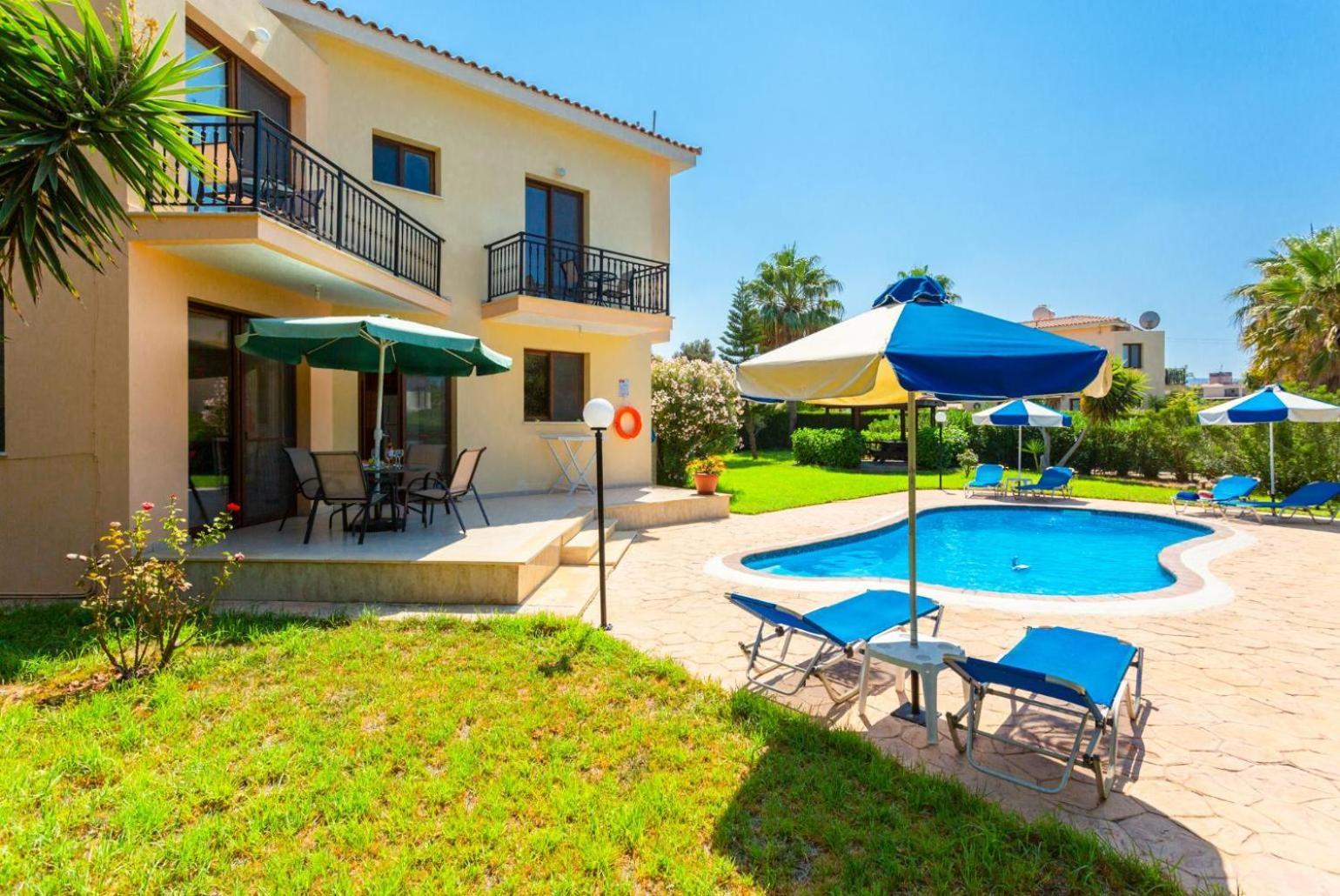 Villa Halima Fostira Полис Экстерьер фото